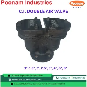 CI Double Air Valve 1 to 8 inch